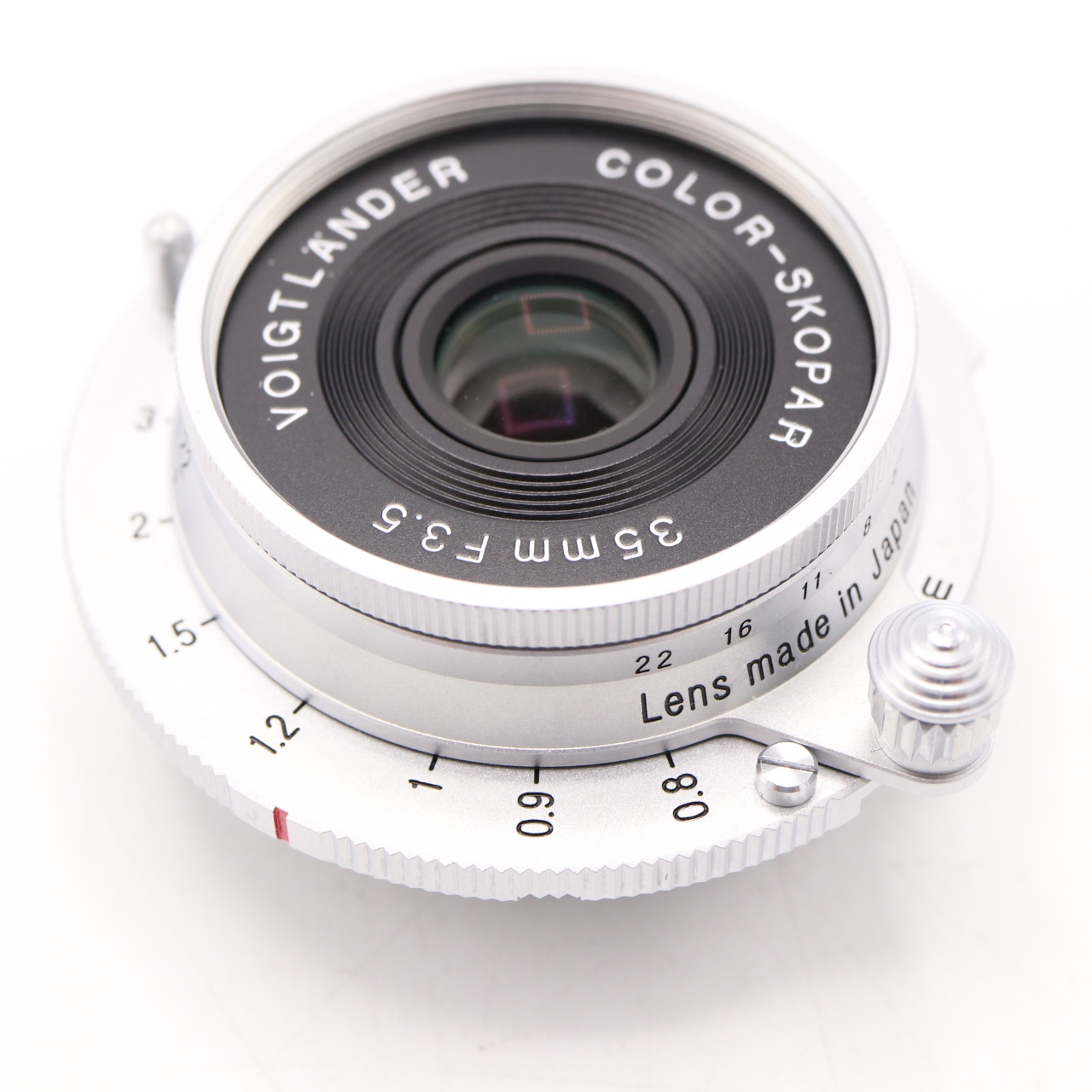 Voigtländer Color-Skopar 35mm F/3.5 Leica M mount zilver occasion