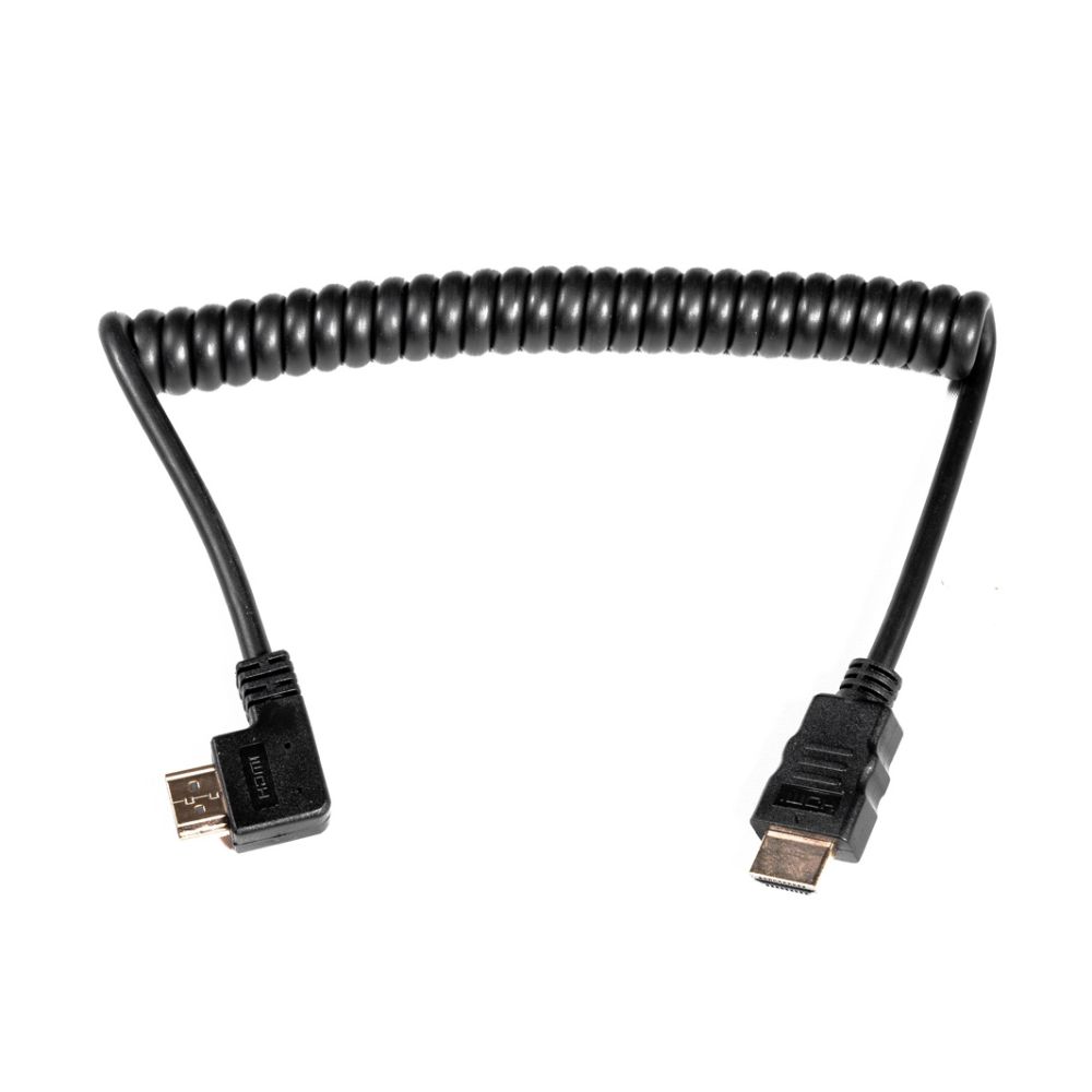 Caruba HDMI-HDMI Spring Wire Angled (fil à ressort coudé)
