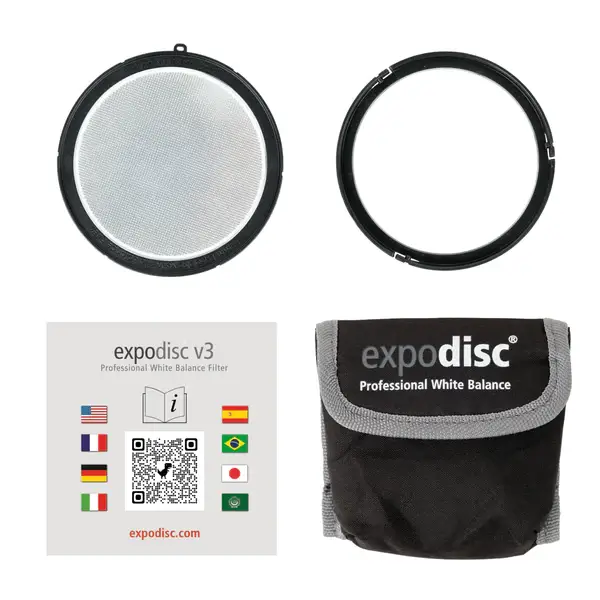 Filtre professionnel de balance des blancs Expodisc v3.0 77mm