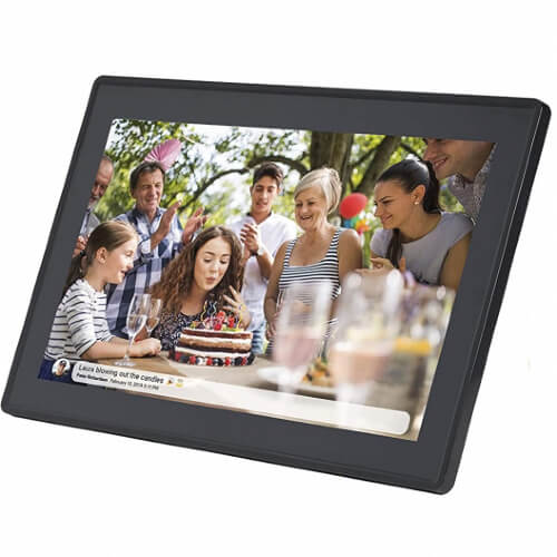 Braun DigiFrame 1518 WiFi 15,6 " Noir 8 Go