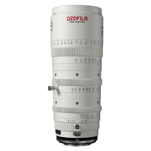 DZOFilm Catta FF Zoom 70 - 135 mm T 2.9 Blanc Monture en E