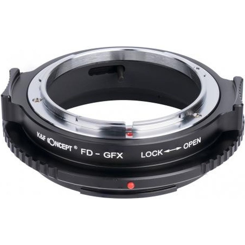 Adaptateur d'objectif K&F Concept pour Canon FD - Fujifilm GFX