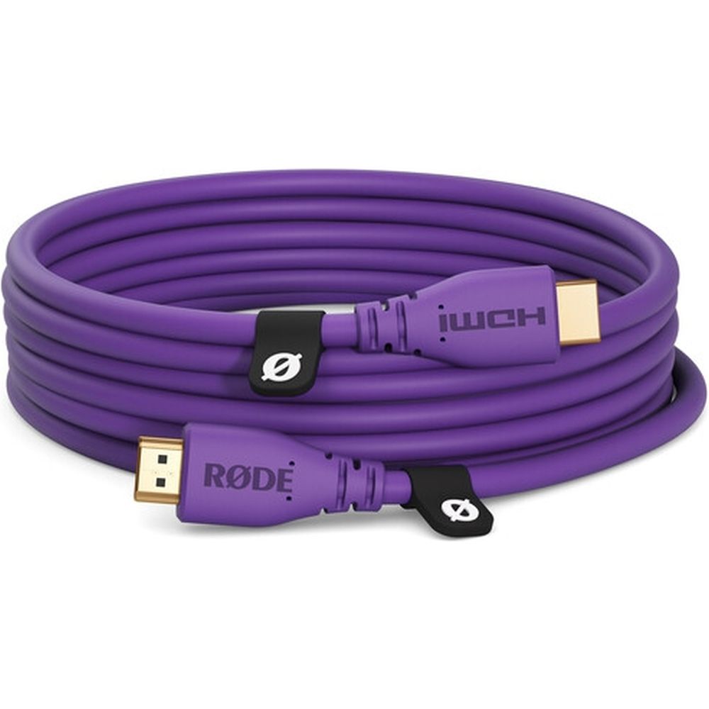 Câble HDMI rouge 3m violet