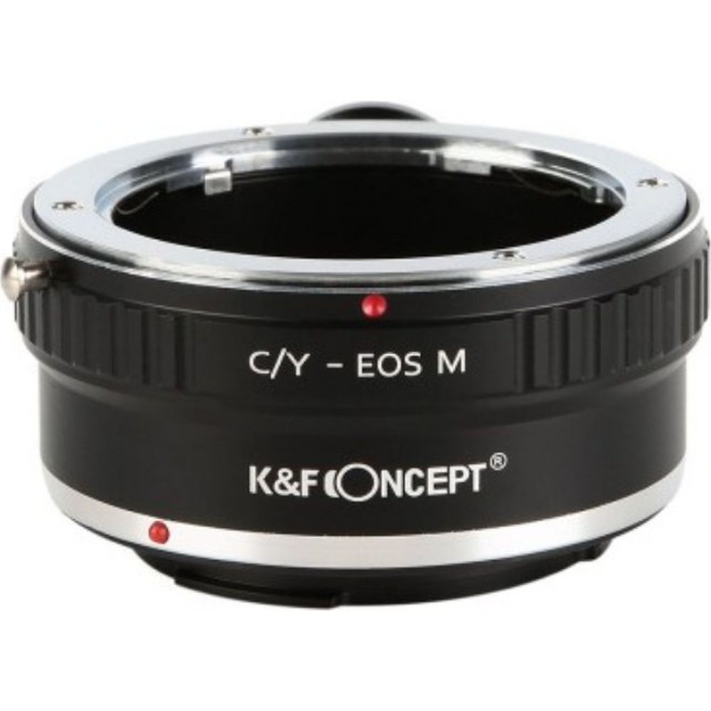 Adaptateur d'objectif K&F Contax Yashica - Canon EF-M (monture trépied)