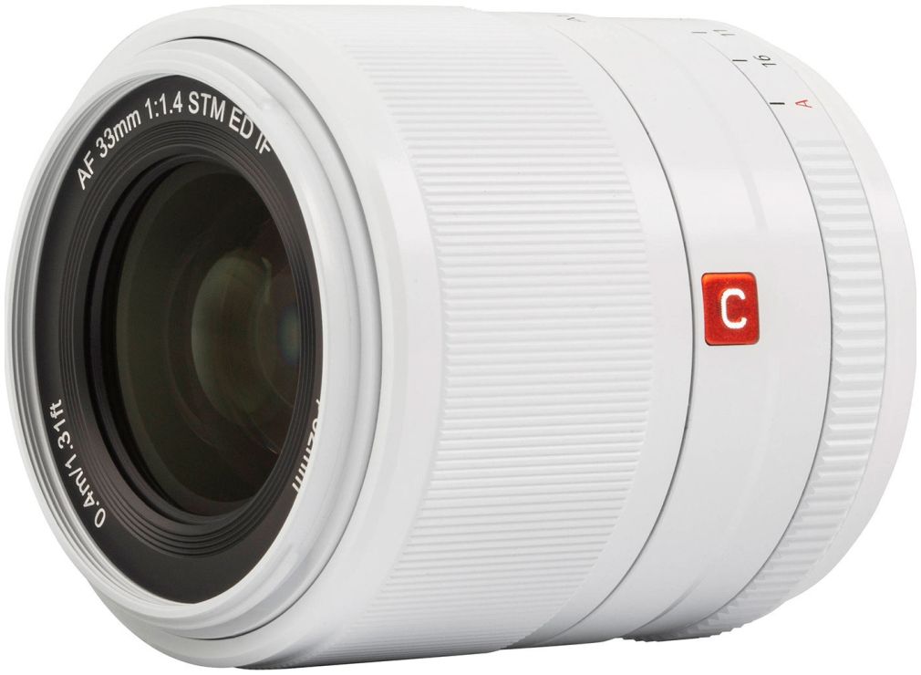 Viltrox AF 33mm F/1.4 Fujifilm X-mount blanc (édition limitée)