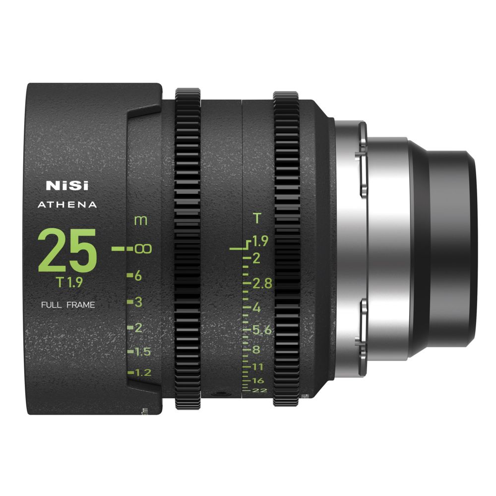 NiSi 25mm T1.9 (monture PL) ATHENA PRIME objectif cinéma plein cadre