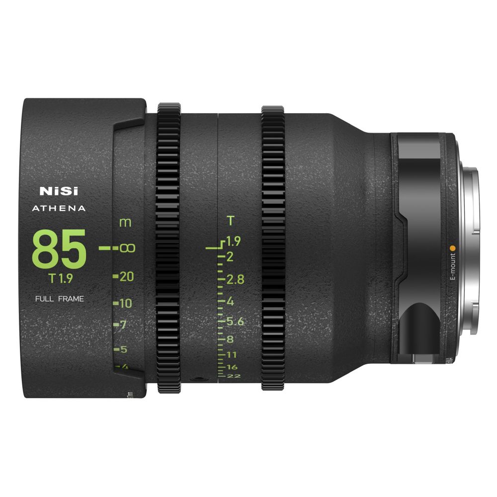 NiSi 85mm T1.9 (E-mount) ATHENA PRIME objectif cinéma plein cadre