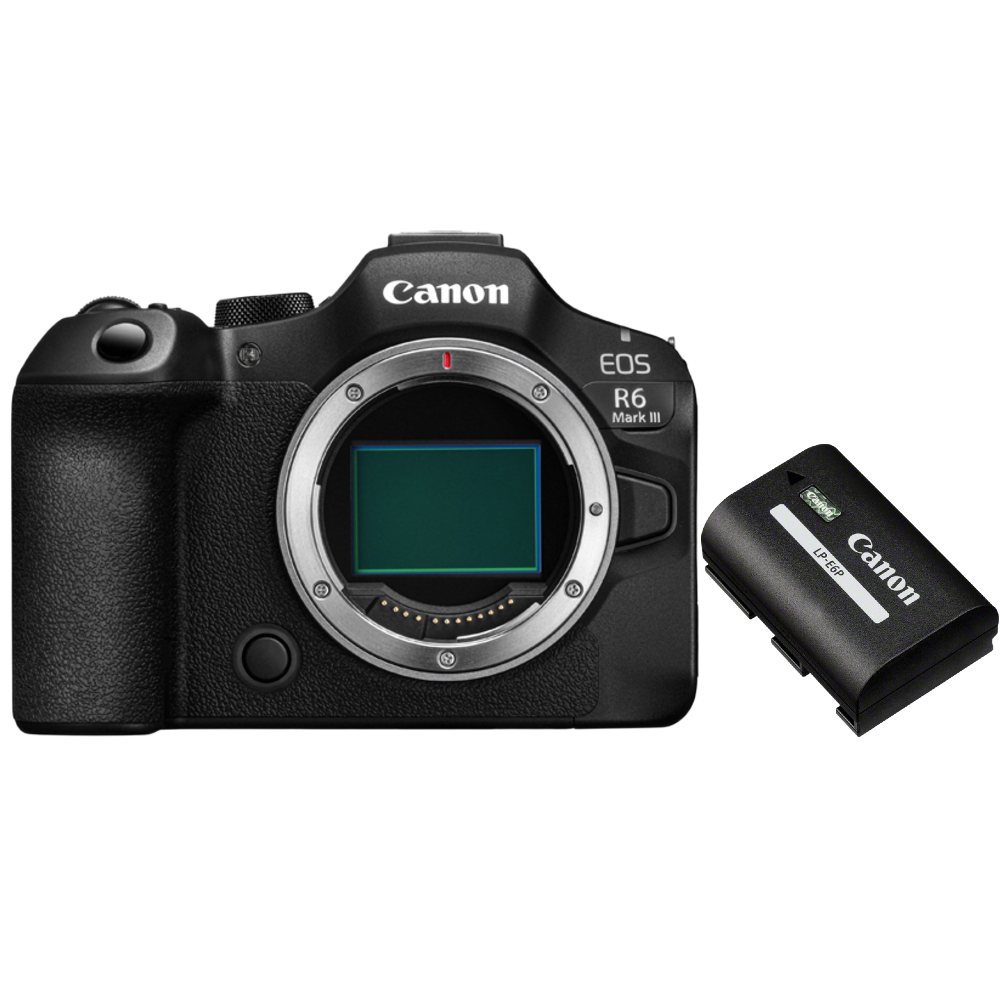 Canon EOS R6 Mark III + Battery pack LP-E6P