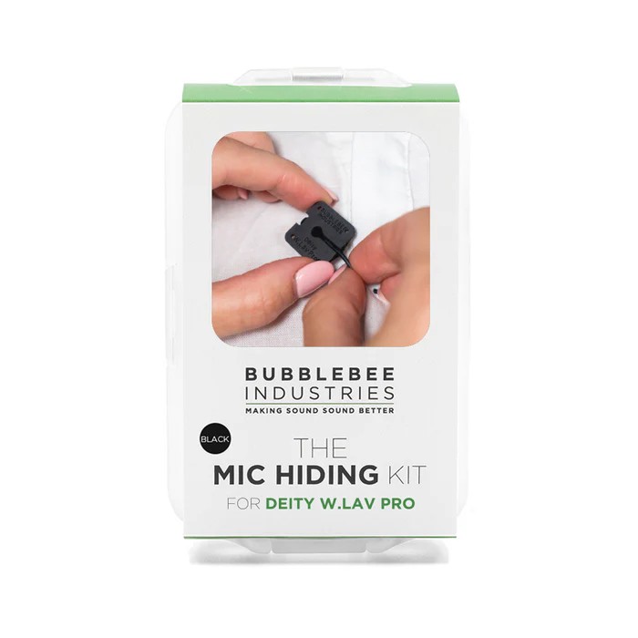Bubblebee The Mic Hiding Kit For Deity W.Lav Pro, Noir