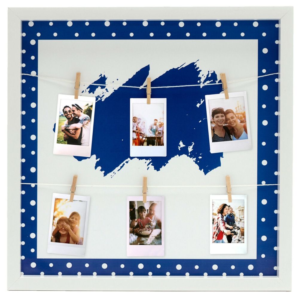 Cadre Fujifilm Dot Peg Bleu Cobalt