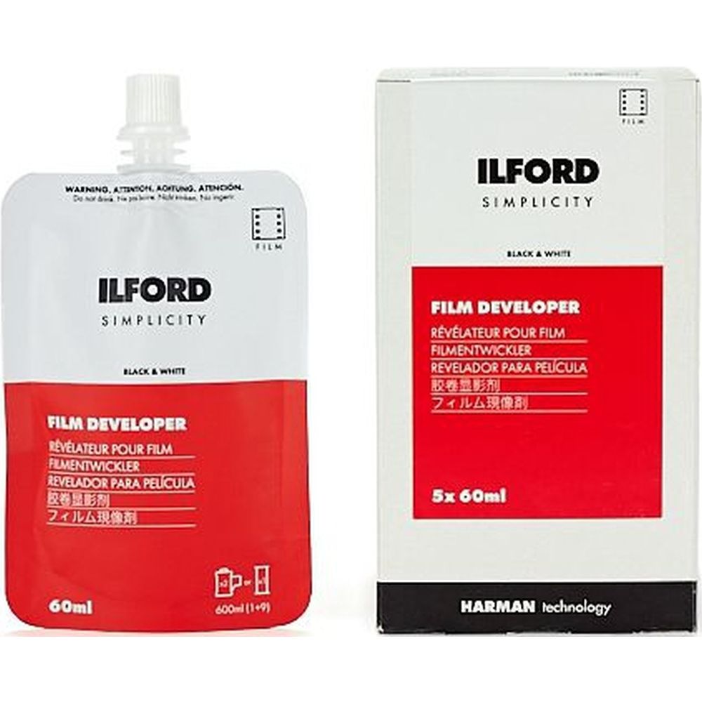 Révélateur multifilm Ilford Simplicity, 5 sachets
