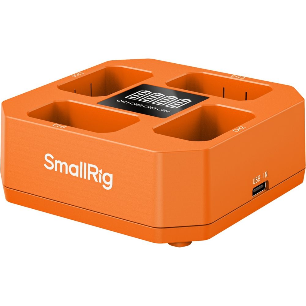 Chargeur de batterie pour caméra à quatre canaux SmallRig 5749 pour NP-FW50