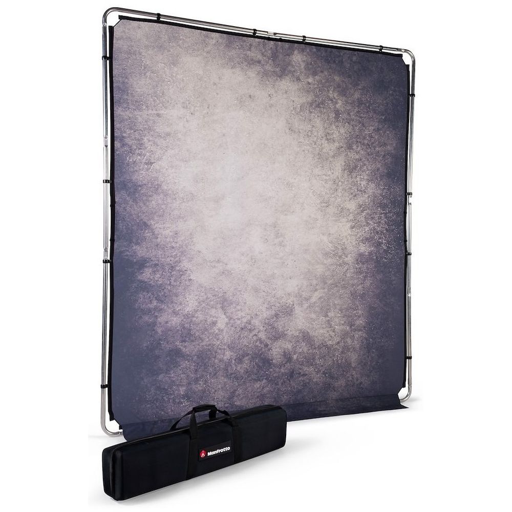 Manfrotto EzyFrame toile de fond vintage 2x2.3m fumée
