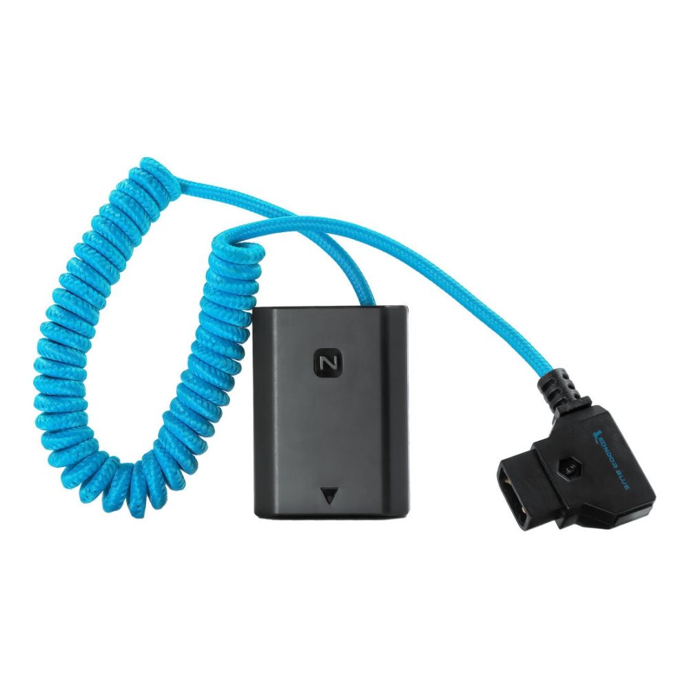 Câble Kondor Blue D-Tap vers batterie factice Sony a7SIII NP-FZ100