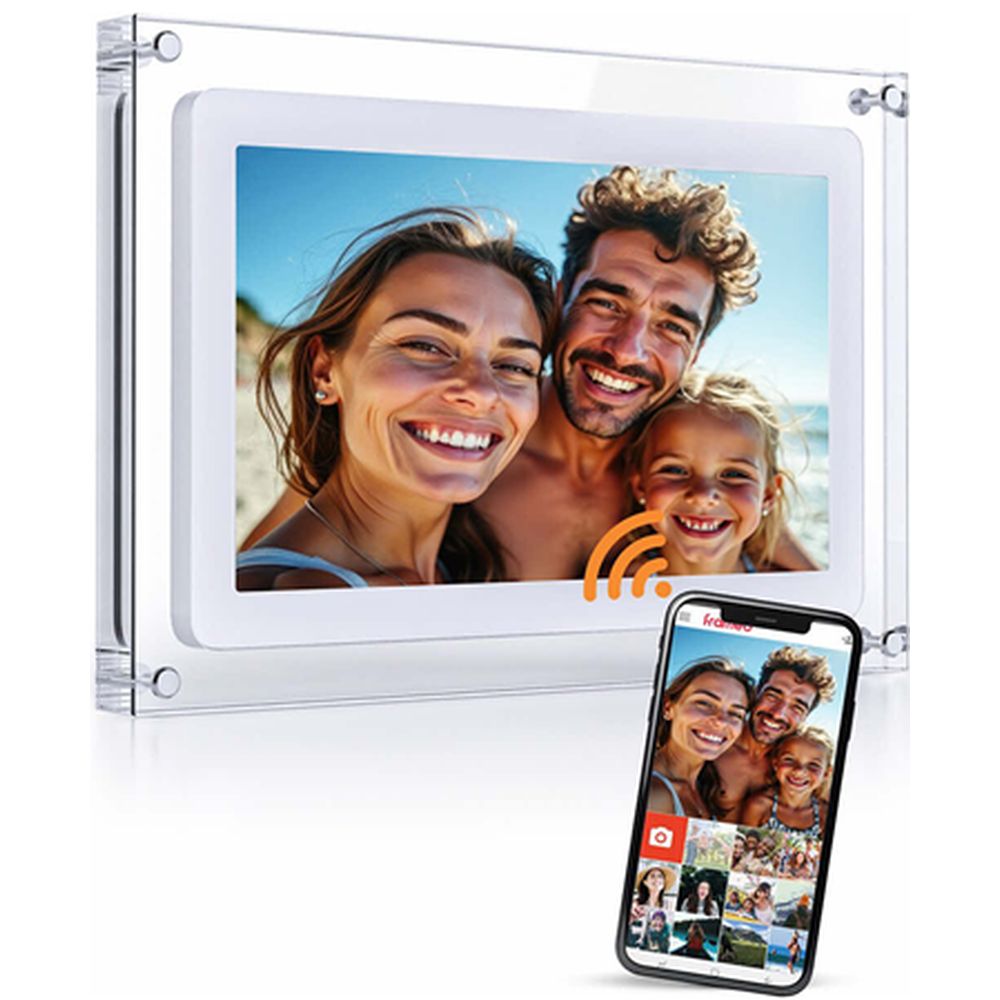 Cadre photo numérique Frameo APM 10,1" noir