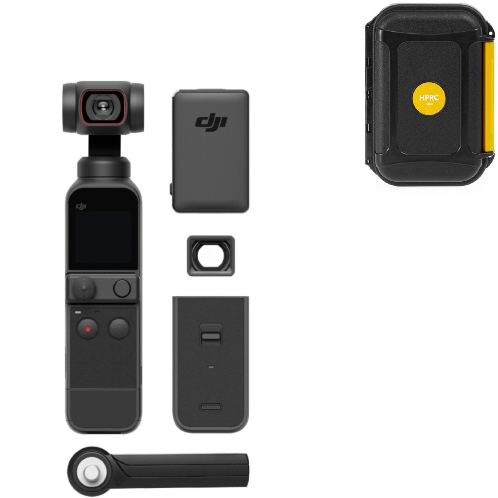 DJI Pocket 2 Creator Combo + valise HPRC 1400
