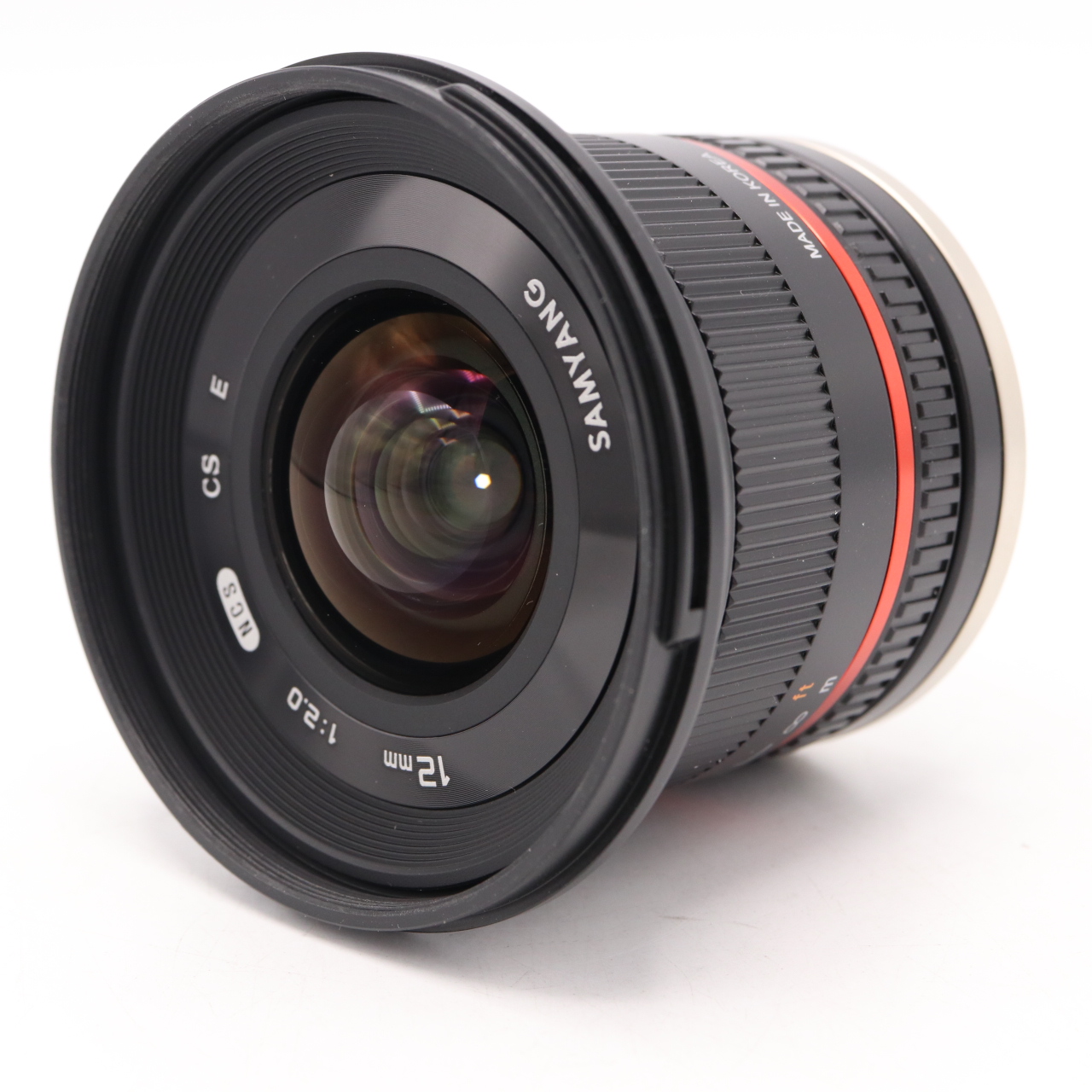 Samyang 12mm F/2.0 NCS CS Sony E Zwart occasion