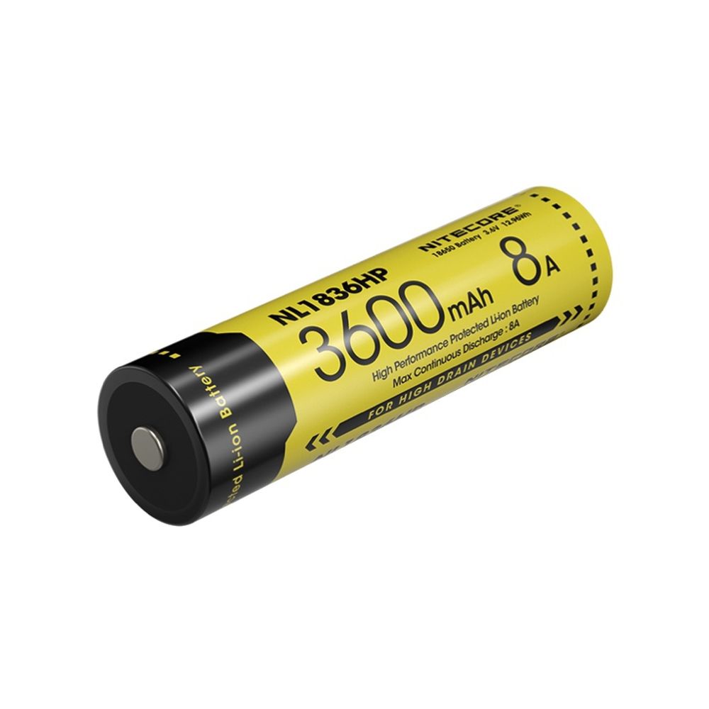 Nitecore NL1836HP Batterie rechargeable Li-ion, 3,6V, 3600 mAh