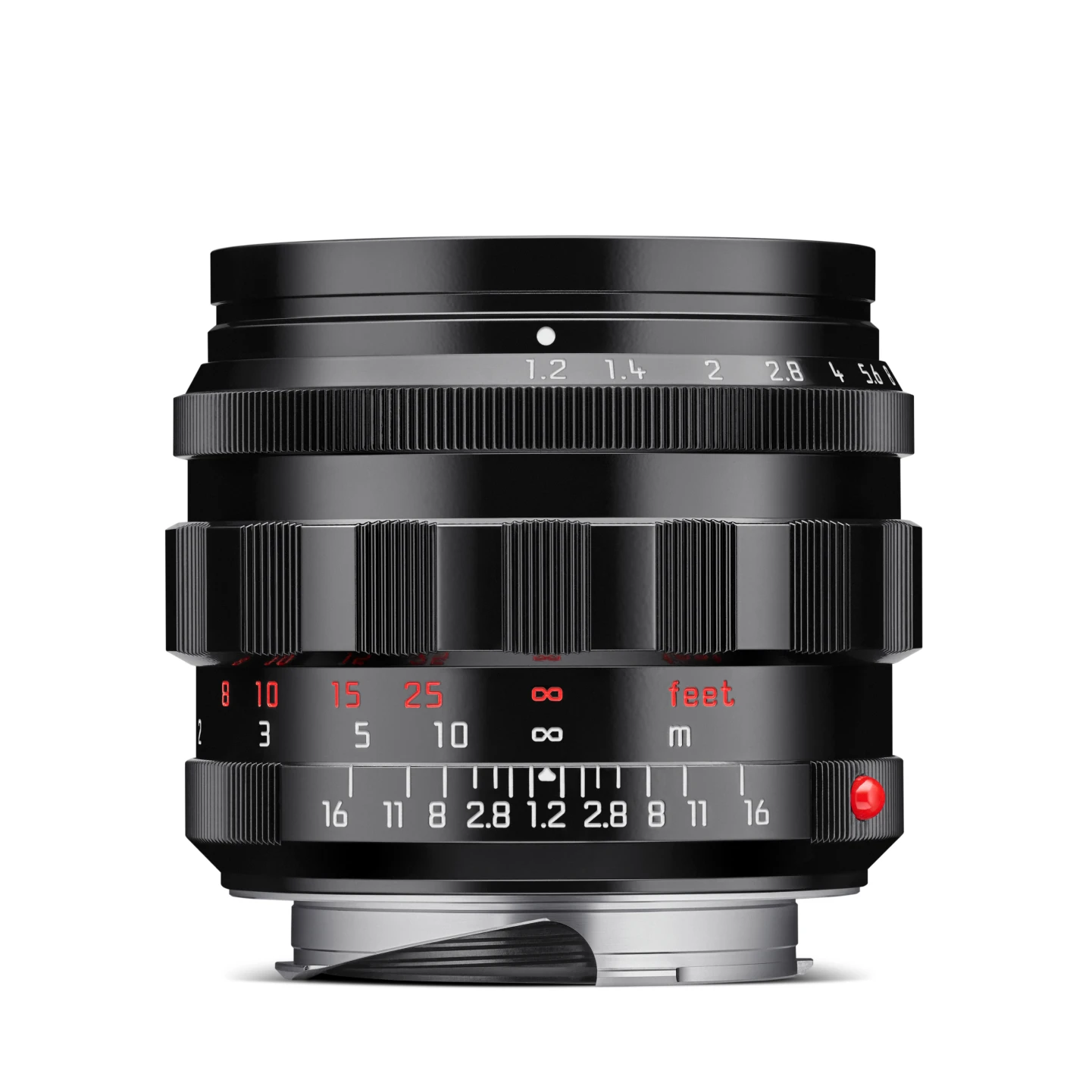Leica 11731 NOCTILUX-M 50mm F/1.2 ASPH, peinture noire brillante