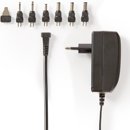 Nedis adaptateur secteur universel 9.0-24V DC, 1.0-1.5A, 24W