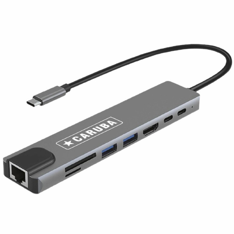 Caruba 8-in-1 USB-C Hub with Ethernet
