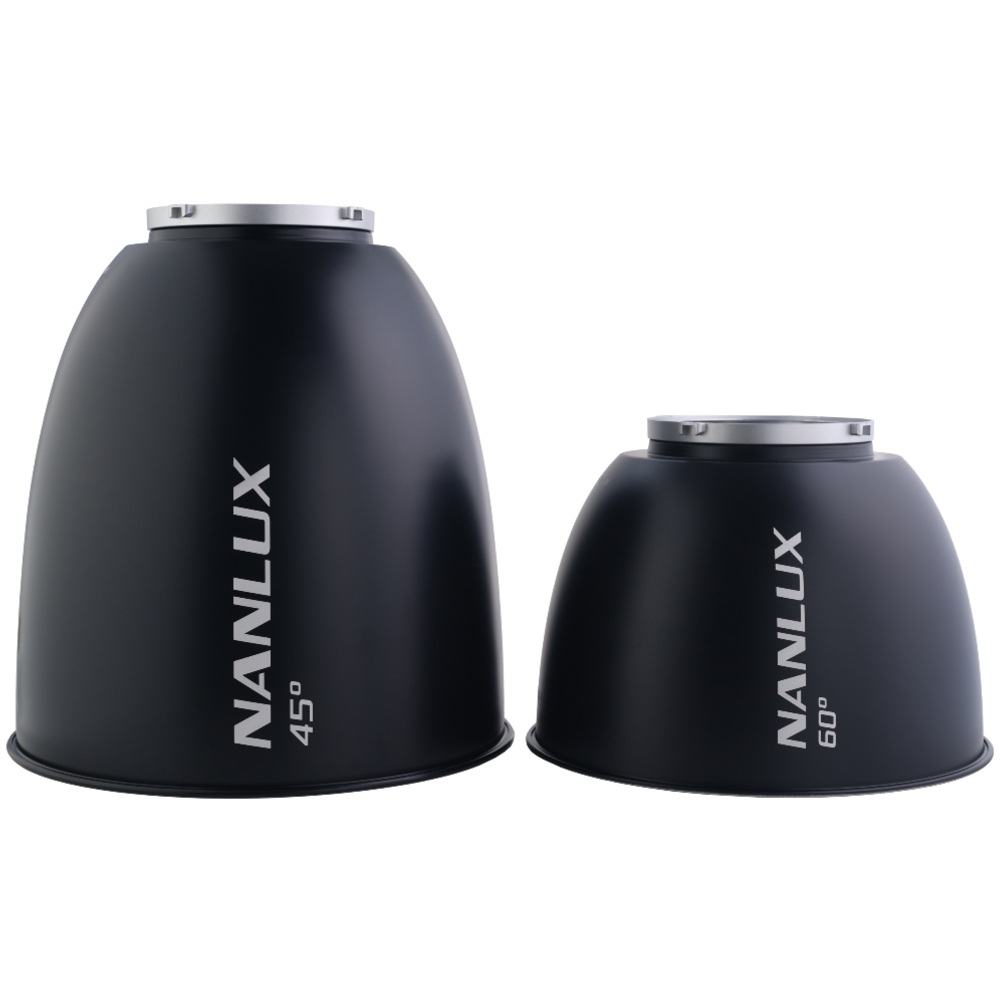 Nanlux Reflector Kit 45 & 60 degrees for Evoke 2400B/5000B (NL mount)