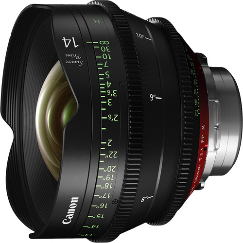 Canon SUMIRE CN-E 14mm T3.1 L F (M) Cine-Servo PL