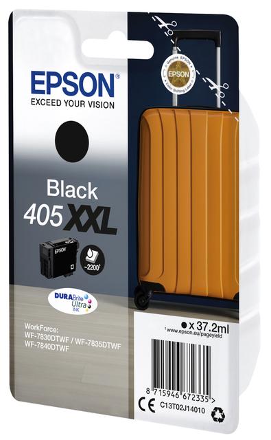 Epson singlepack noir 405XXL DURABrite Ultra inkt