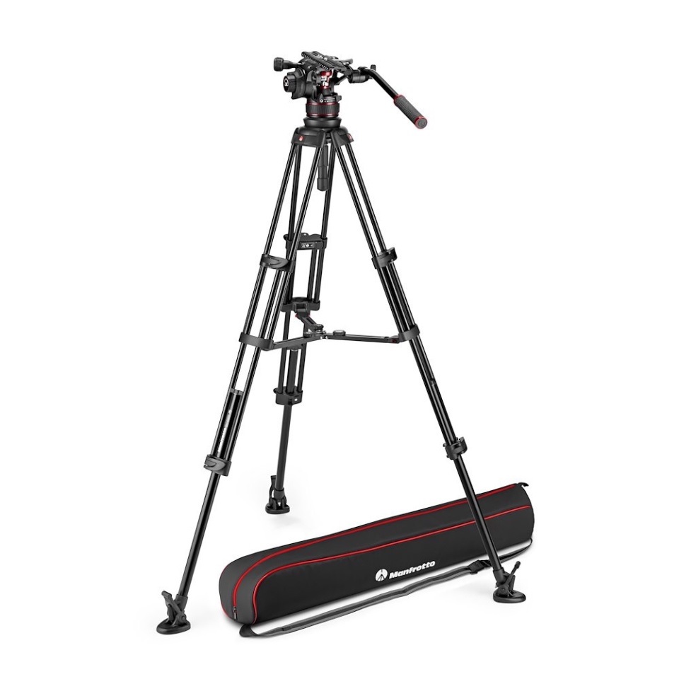 Manfrotto Nitrotech 612 & Alu Twin Mid-Level Spreader