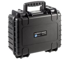 Valises d'extérieur B&W type 3000 noir + séparateur