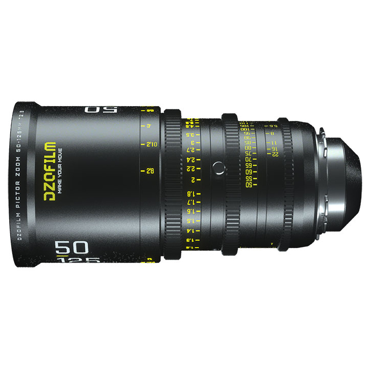 DZOFilm Pictor Zoom 50-125 mm T2.8 Noir PL/E/EF/LPL