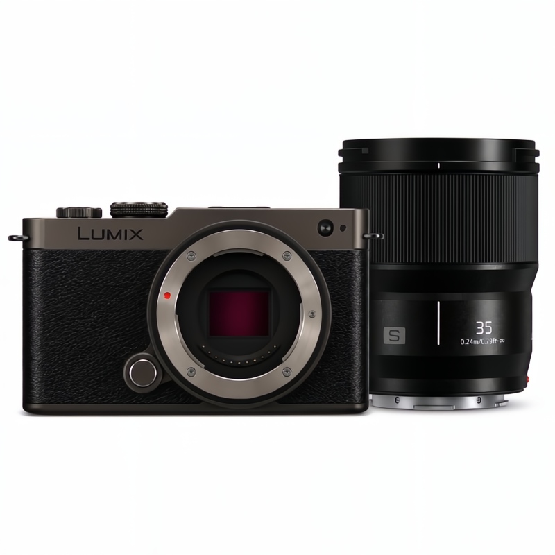 Panasonic Lumix S9 Boîtier noir titane + Lumix S 35mm F/1.8