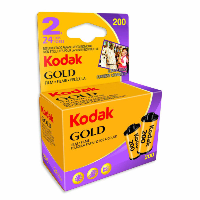 Kodak Gold 200 135/24 Pacquet de 2 OUTLET