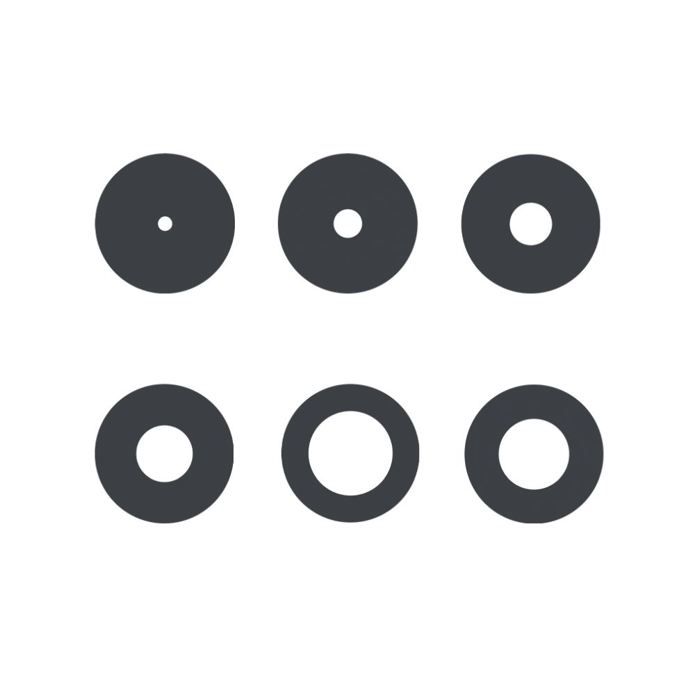Godox GP GS5 GOBO Set pour MG1200Bi