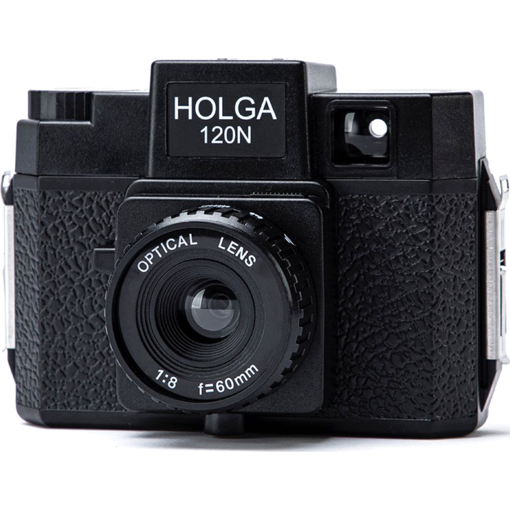 Appareil photo Holga 120N avec objectif en verre optique (incl. film B+W)