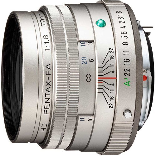 Pentax HD FA 77mm F/1.8 Limited argent