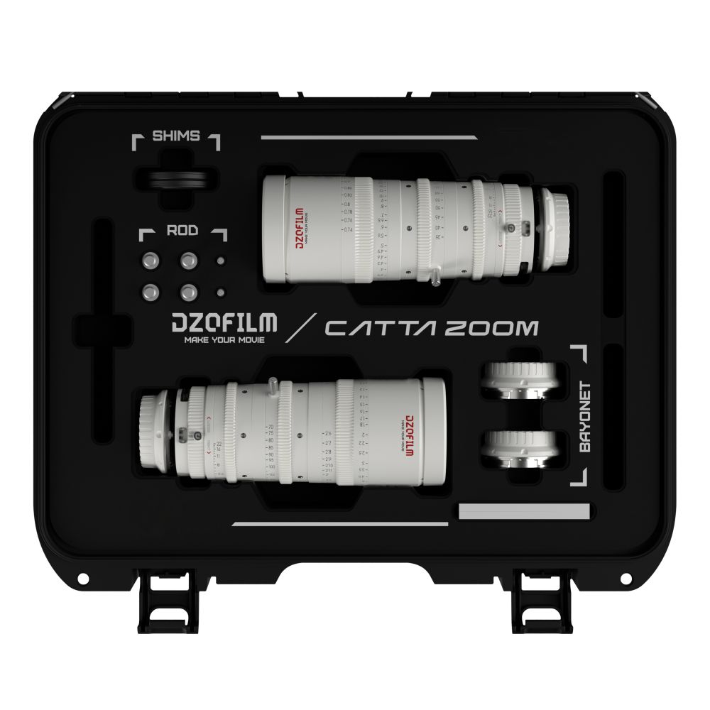 DZOFilm Catta ZOOM Bundles 18-35/70-135 T2.9 - E-mount (blanc)