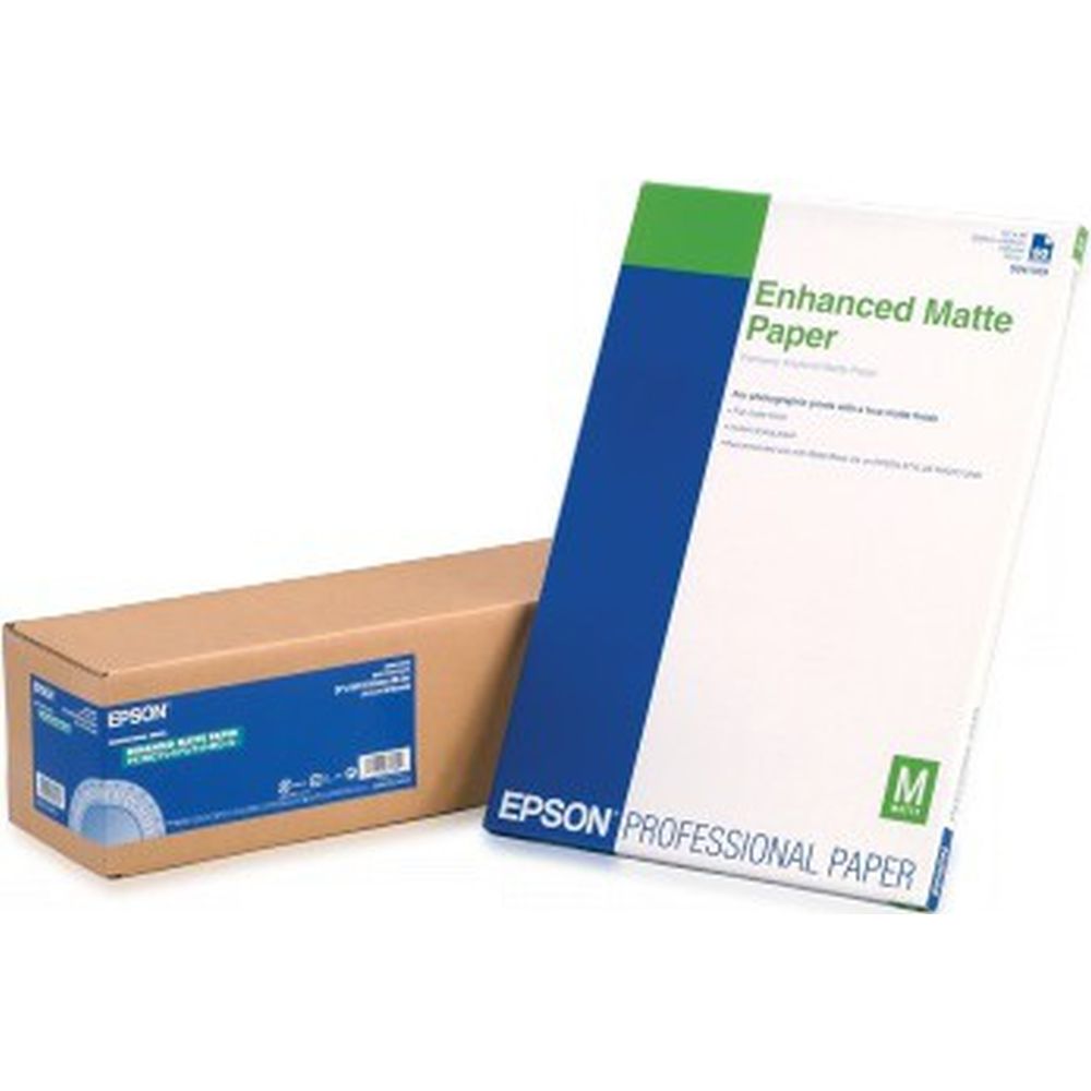 Rouleau De Papier Photo Epson Enhanced Mat 61 x 30,5 m 189 g