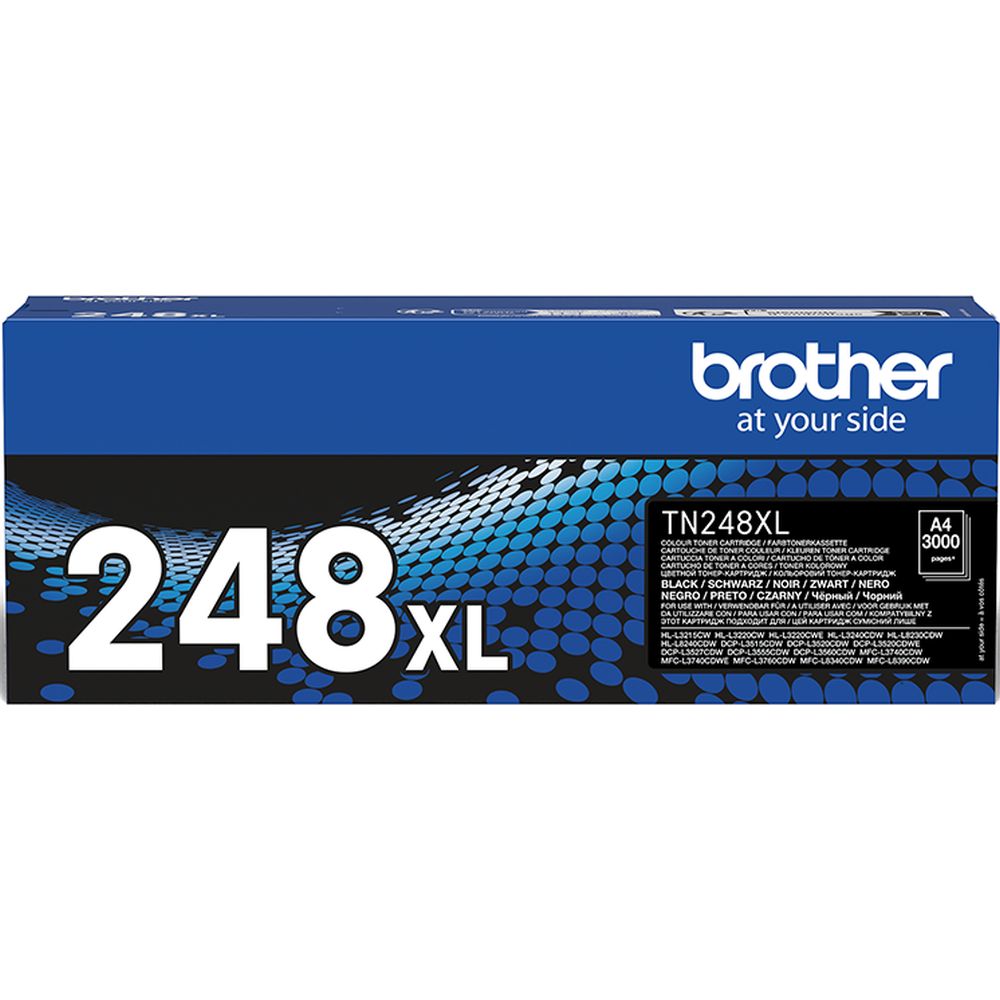 Cartouche de toner XL noire Brother TN248XLBK