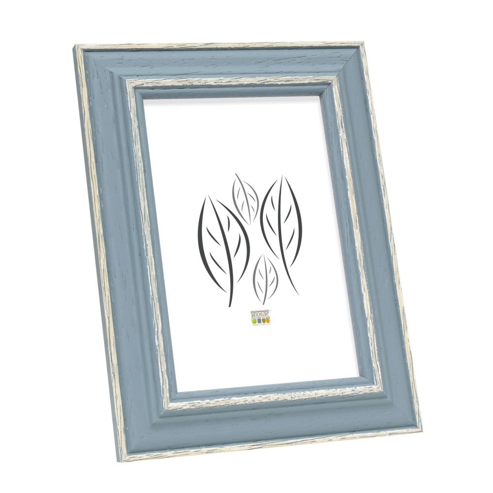 Deknudt Cadre photo bleu avec couleur naturelle 20x30 S221F6