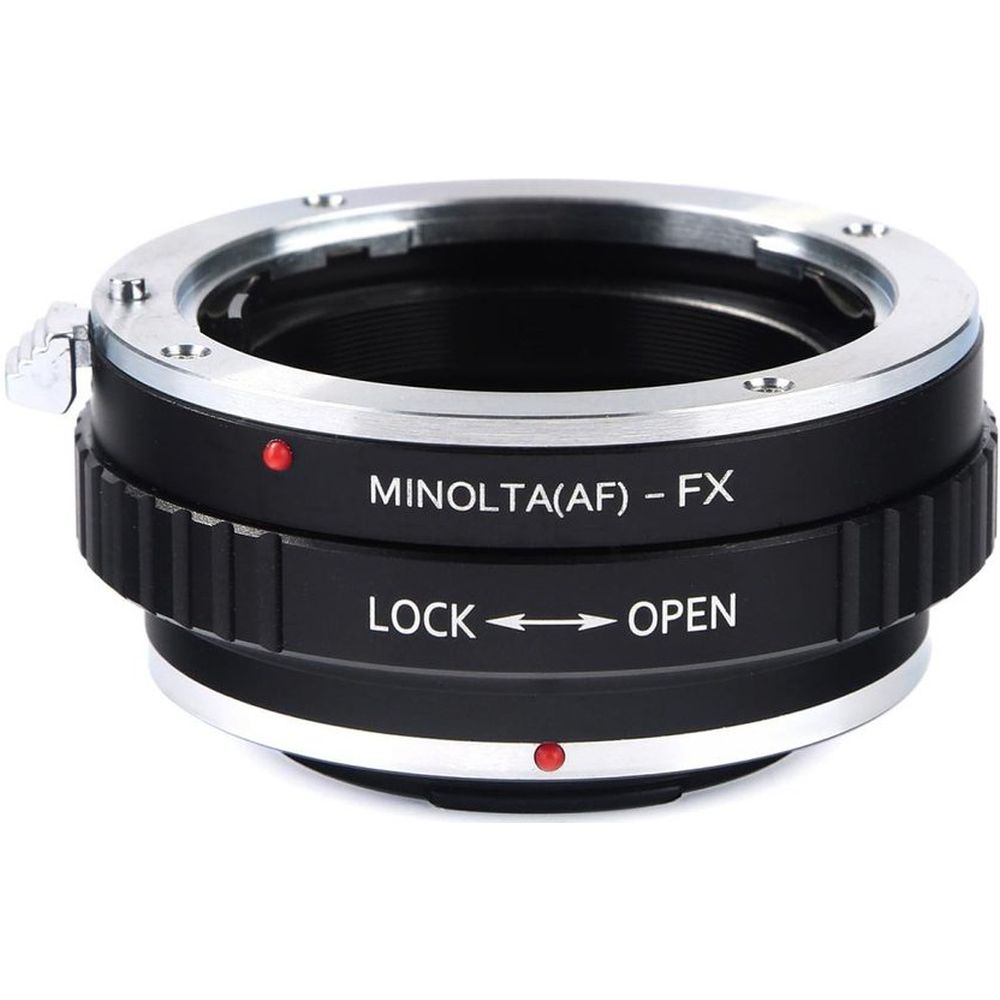 Adaptateur d'objectif K&F pour Sony Alpha A et Minolta AF - Fujifilm X