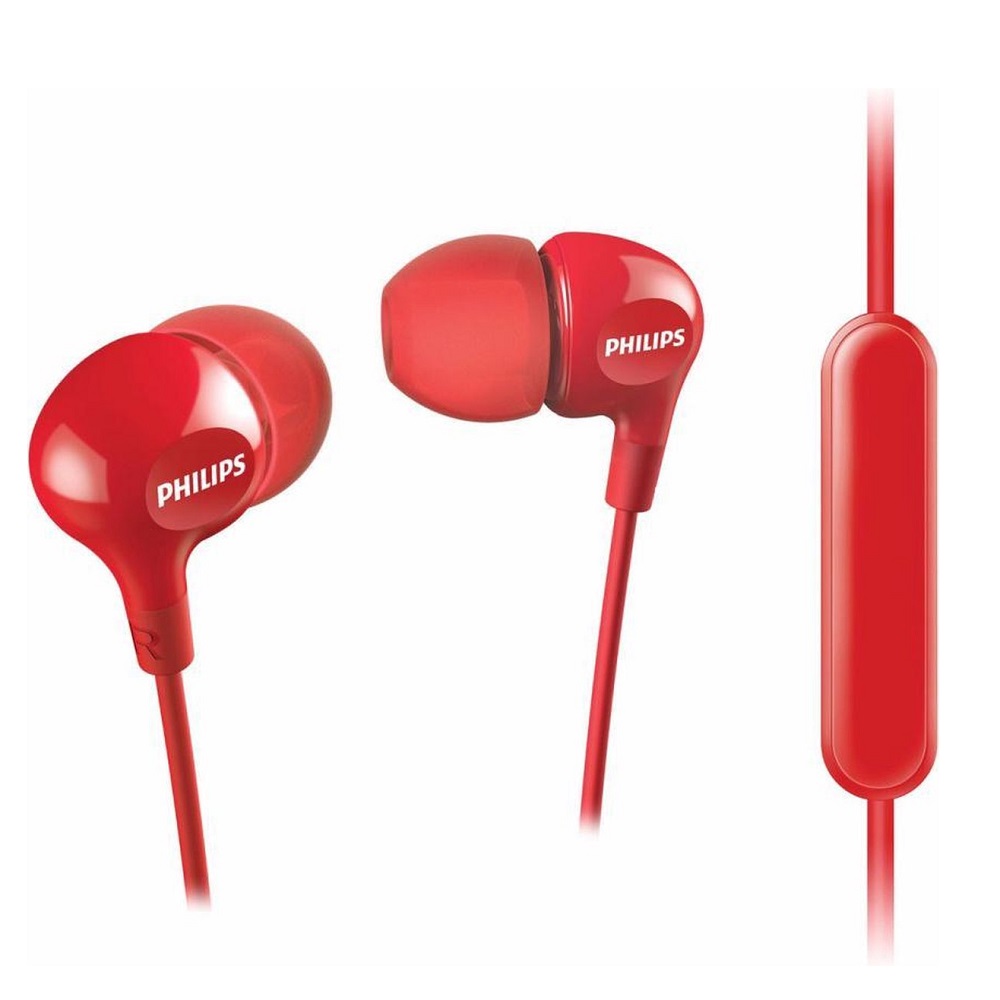 Philips SHE-3555RD/00 In-Ear Earplugs - Red
