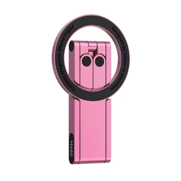 Mini trépied pliable Ulanzi MA60 MagSafe - Rose