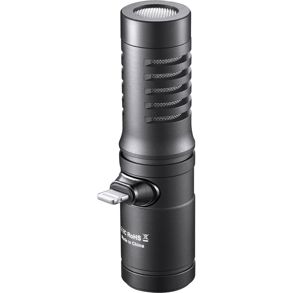 Microphone directionnel compact Godox avec connecteur Lightning