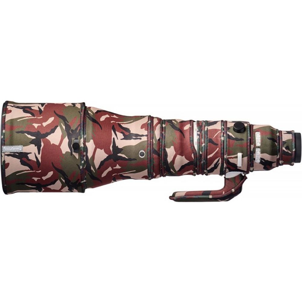 Protection d'objectif easyCover en chêne pour Sigma 300-600 mm F/4 DG OS, camouflage vert sport