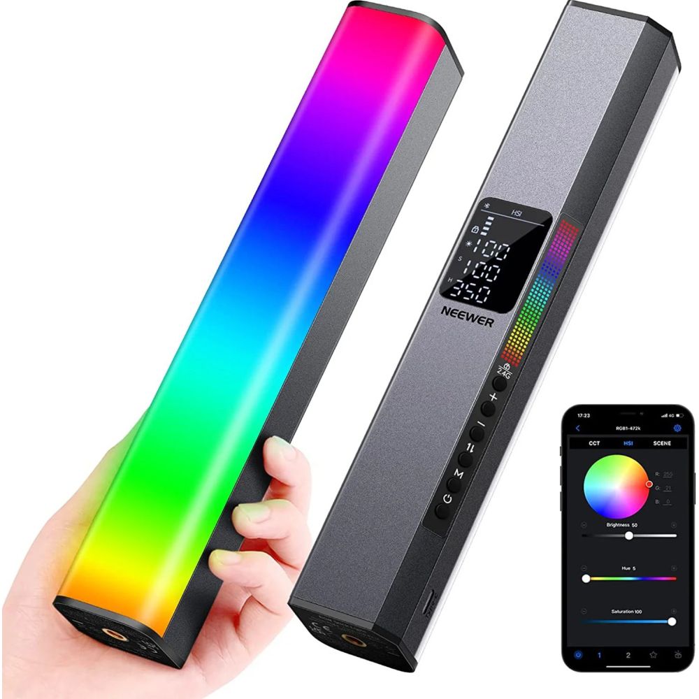 Lampe magnétique LED RGB Neewer RGB1