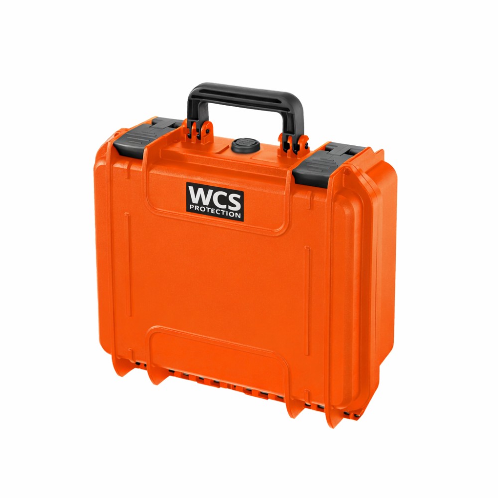 Valise WCS Protection 300 orange avec mousse à picots