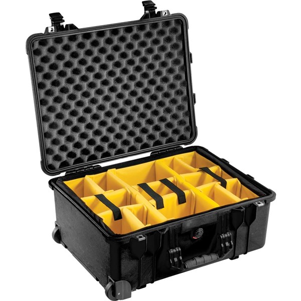 Boîte de Rangement Peli™ 1564 Studio Noir (avec Séparateurs)