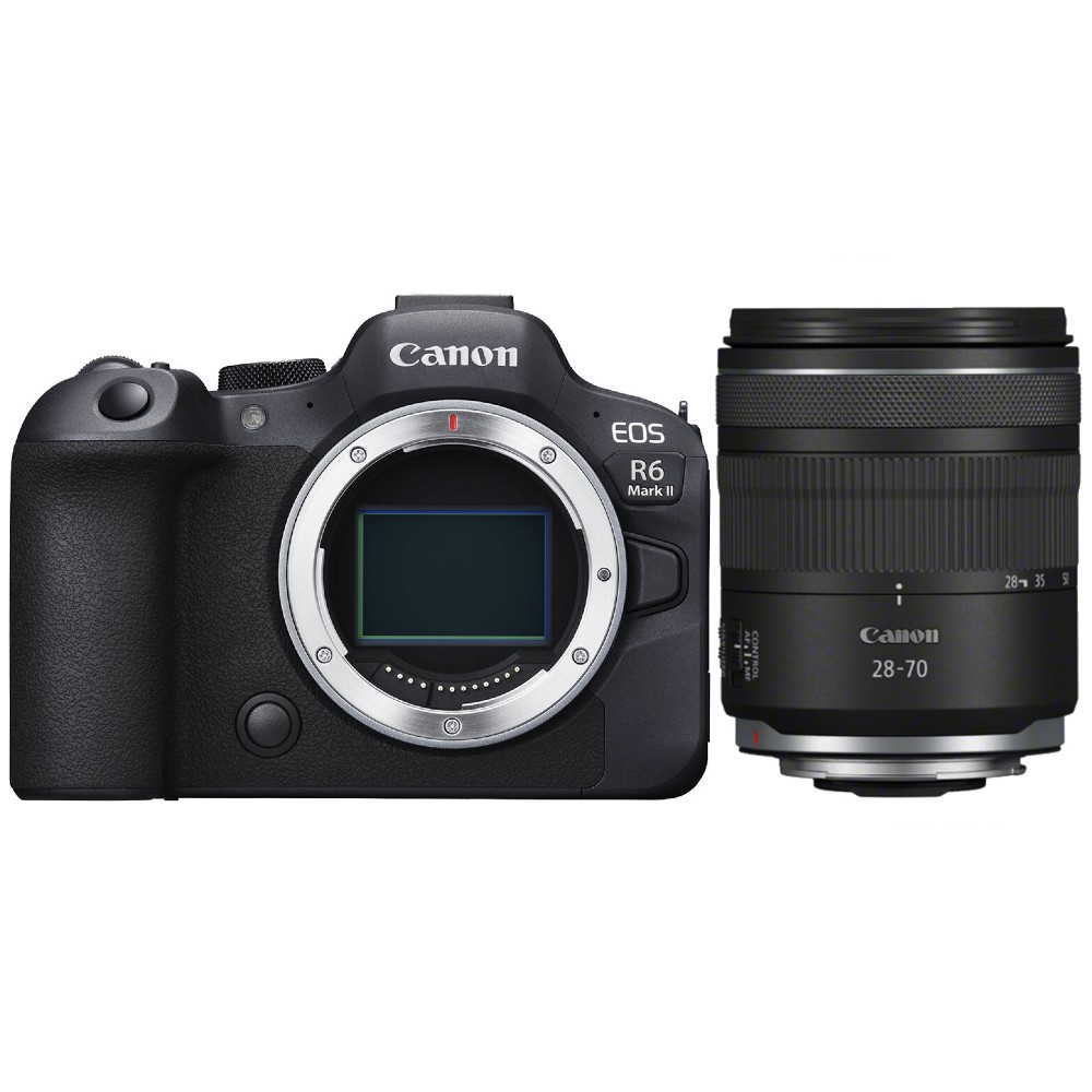 Boîtier Canon EOS R6 mark II + RF 28-70mm F/2.8 IS STM