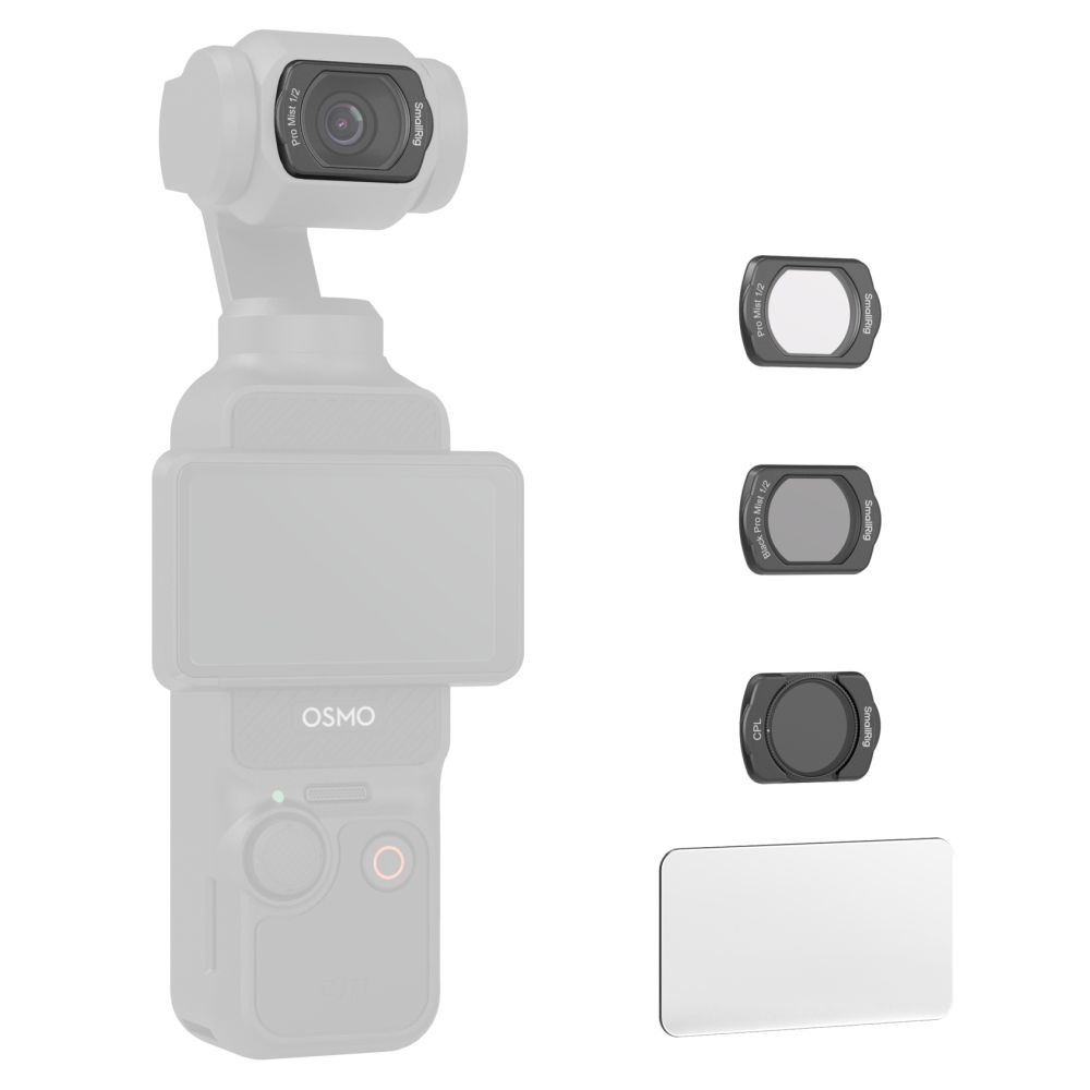 SmallRig Set de filtres anti-brouillard et CPL noir et blanc pour DJI Osmo Pocket 3 4775